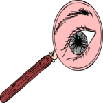 Magnifying Glass & Eye