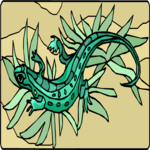 Lizard 38 Clip Art