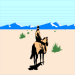 Cowboy 1 Clip Art