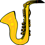 Saxophone 12 Clip Art
