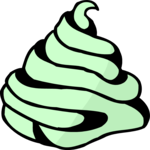 Cream - Whipped 1 Clip Art