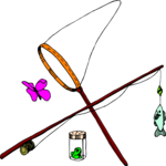 Butterfly Catching Clip Art