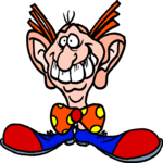 Clowny Guy Clip Art