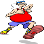 Jogging 06 Clip Art