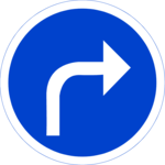 Right Turn 4 Clip Art