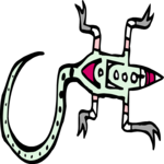 Lizard 1 Clip Art