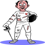 Fencing 12 Clip Art