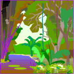 Tropical Jungle Clip Art