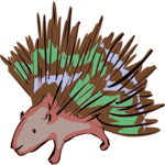 Porcupine 3 Clip Art