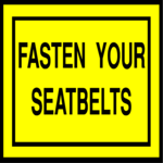 Fasten Belts 1 Clip Art