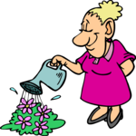 Watering Flowers 2