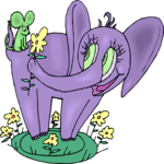 Elephant & Mouse 2 Clip Art