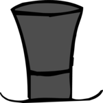 Top Hat 04 Clip Art