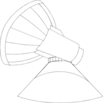 Satellite Dish 06 Clip Art