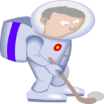 Golfer - Astronaut