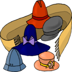 Hats 1 Clip Art