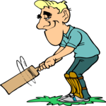 Cricket 26 Clip Art