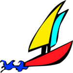 Sailboat 36 Clip Art