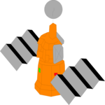 Satellite 03 Clip Art