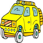 Car - Futuristic 11 Clip Art