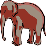 Elephant 14 Clip Art