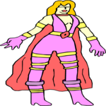 Mutant Super Hero 04 Clip Art