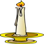 Candle 18 Clip Art