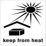 Keep from Heat 3 Clip Art