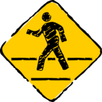 Pedestrians 4 Clip Art