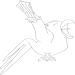 Bird with Sword 1