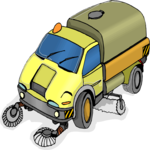 Street Sweeper 3 Clip Art