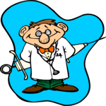 Doctor with Big Needle