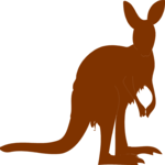 Kangaroo 1 Clip Art