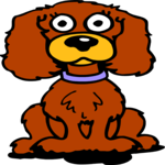 Dog Sitting 1 Clip Art