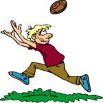 Football Player 49 Clip Art