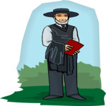 Amish Man Clip Art