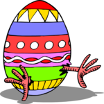 Easter Egg - Hatching 1 Clip Art