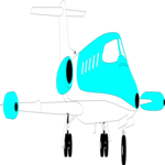 Plane 023 Clip Art