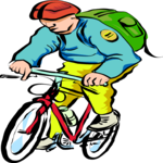 Mountain Biking 02 Clip Art