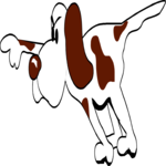 Dog - Pointer 2 Clip Art