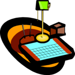 Desk Set 2 Clip Art