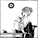 People, Woman Reading