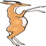 Antelope 40 Clip Art