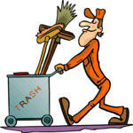 Janitor 18 Clip Art