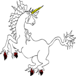 Unicorn 23 Clip Art