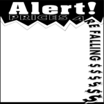Alert! Prices Falling Frame