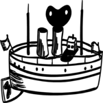 Tugboat 2 Clip Art