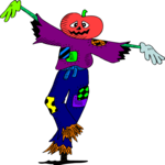 Scarecrow - Pumpkin 1
