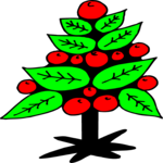 Tree - Fruit Clip Art