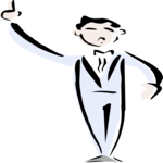 Man Pointing 15 Clip Art